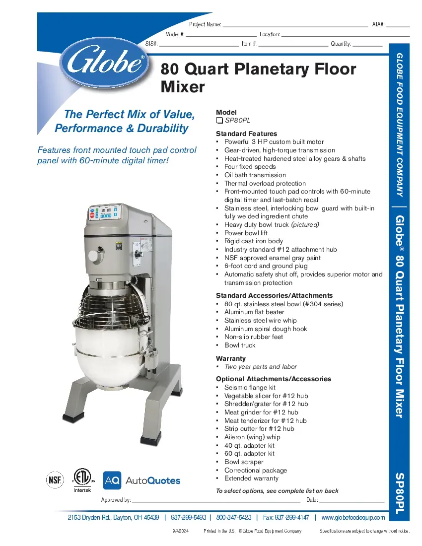 globe-sp80pl-mixer-planetary-208v-80-qt-specsheet-261004spd9z6.pdf