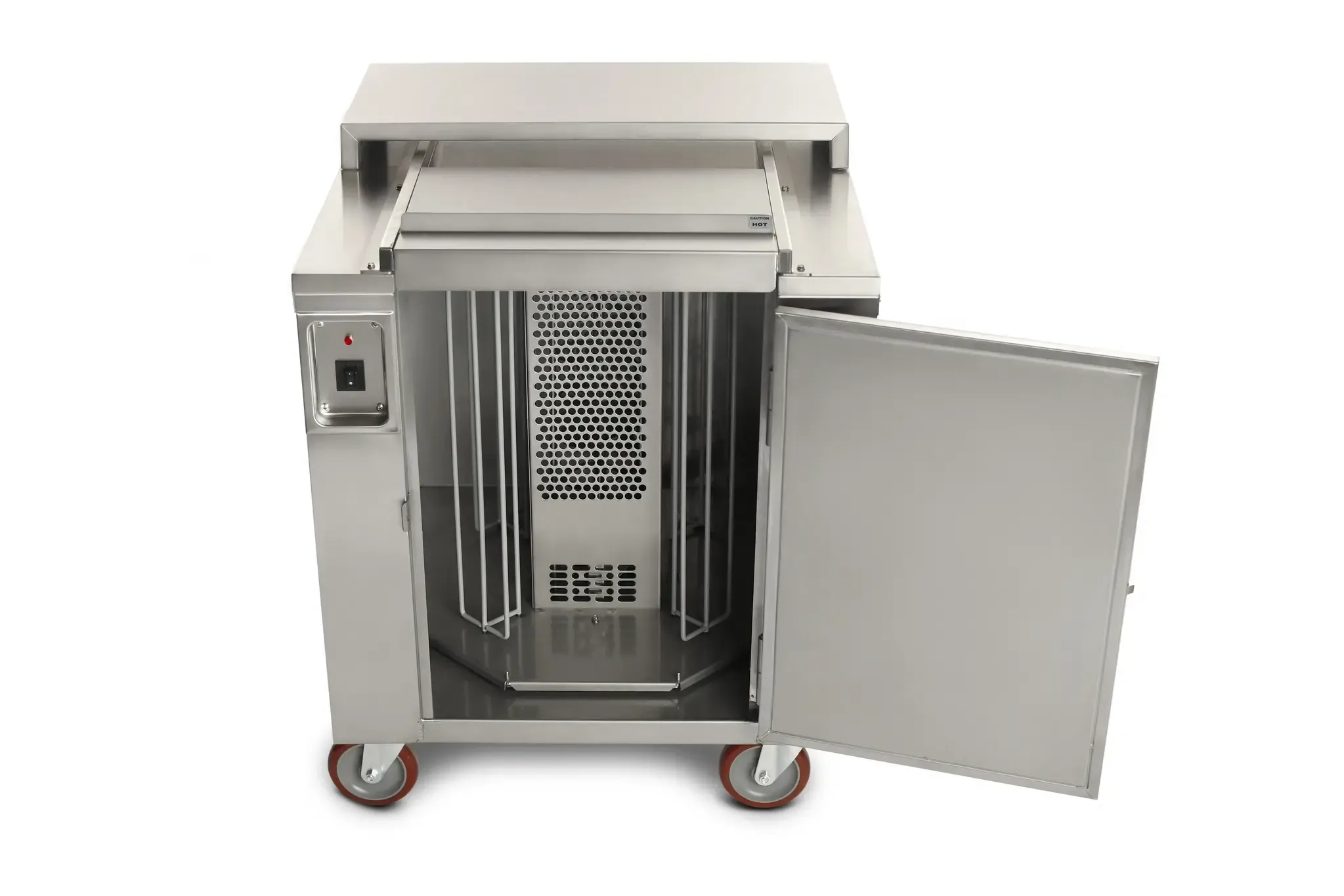 Carter-Hoffmann CD27, Cart, Heated Dish Storage, 120V, Electric, Made In USA