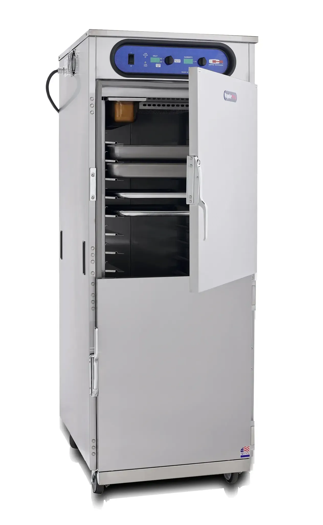 Carter-Hoffmann HL10-14, Heated Cabinet, Mobile, 120V, Top Mount Electric, Made In USA