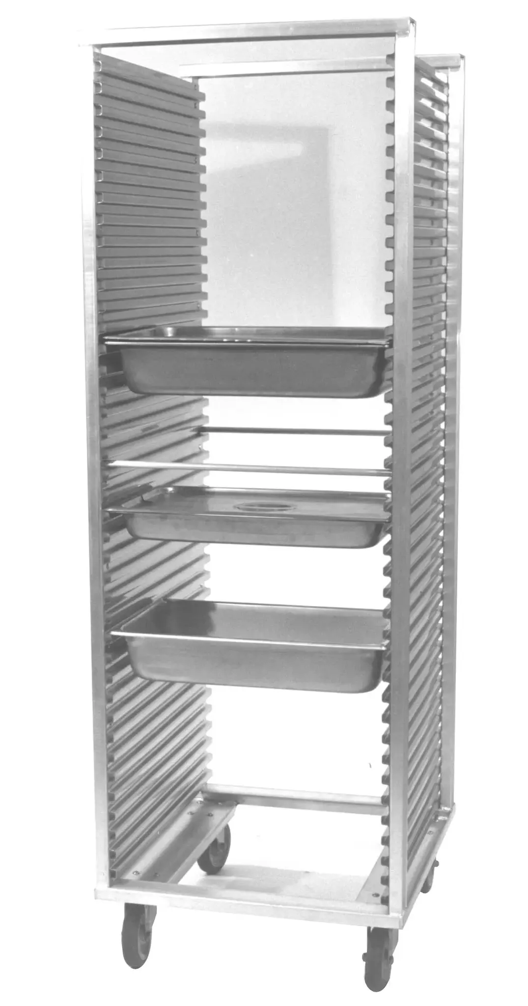 Carter-Hoffmann O8619, Pan Rack, Bun, Made In USA, Aluminum, 19 Trays