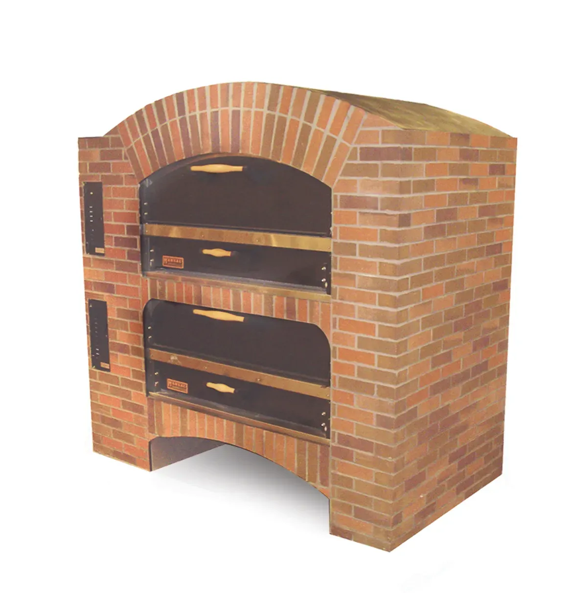 Marsal Ovens MB-60 DBL, Pizza Oven, Deck-Type, Gas, 120V, Liquid Propane, 80" W