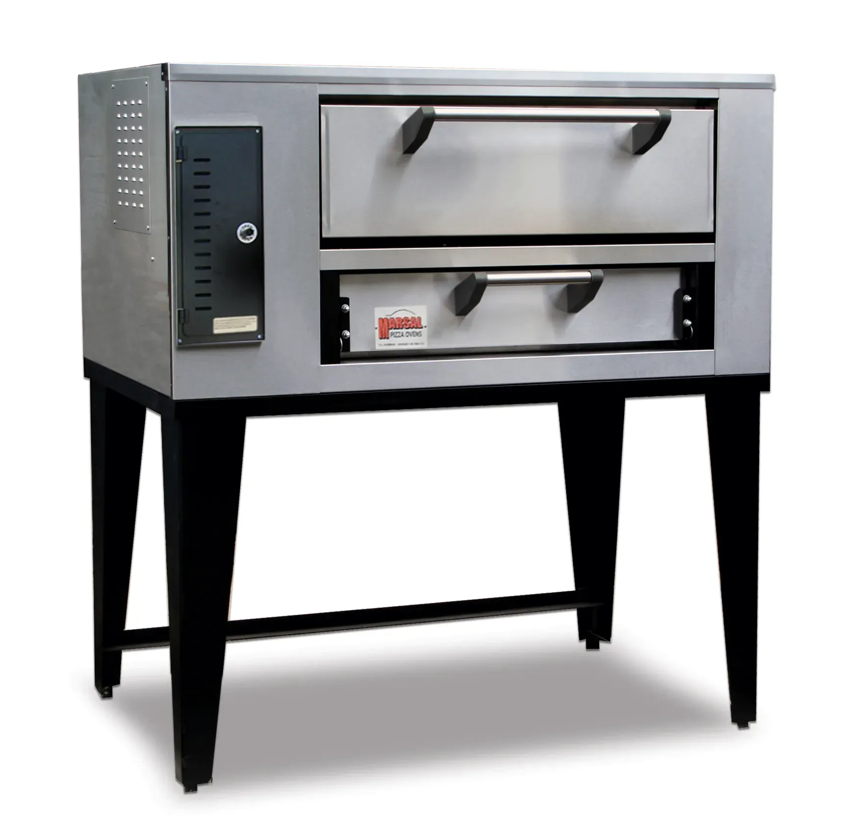 Marsal Ovens SD 1060 SGL, Pizza Oven, Deck-Type, Gas, Liquid Propane, 80" W, Made In USA