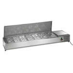 Arctic Air , ACP63, Refrigerated Countertop Pan Rail
