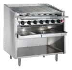 Bakers Pride 4M-T5SA6RN, Charbroiler, Gas, Floor Model