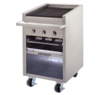 Bakers Pride , F-24RS, Charbroiler, Gas, Floor Model