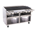 Bakers Pride , F-60RS, Charbroiler, Gas, Floor Model