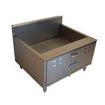 Comstock-Castle , 2923DF, Fryer, Gas, Countertop, Full Pot