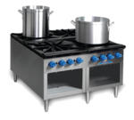 Comstock-Castle , 2CSP36, Range, Stock Pot, Gas