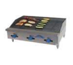 Comstock-Castle , 3236RB, Charbroiler, Gas, Countertop