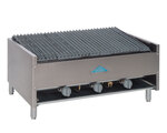 Comstock-Castle , ELB36-B, Charbroiler, Gas, Countertop
