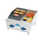 Comstock-Castle , FHP24-12-1RB, Griddle / Charbroiler, Gas, Countertop