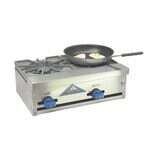 Comstock-Castle , FHP24-1LB, Charbroiler / Hotplate, Gas, Countertop