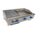 Comstock-Castle , FHP42-24-1.5RB, Griddle / Charbroiler, Gas, Countertop