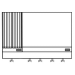 Comstock-Castle , FHP42-30-1RB, Griddle / Charbroiler, Gas, Countertop