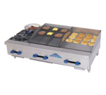 Comstock-Castle , FHP48-18T-2.5RB, Griddle / Charbroiler, Gas, Countertop