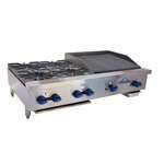 Comstock-Castle , FHP48-24-2RB, Griddle / Charbroiler, Gas, Countertop