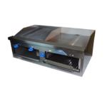 Comstock-Castle , FHP48-2RB-24B, Griddle / Charbroiler, Gas, Countertop