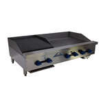 Comstock-Castle , FHP48-30-1.5LB, Griddle / Charbroiler, Gas, Countertop