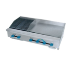 Comstock-Castle , FHP48-30T-1.5LB, Griddle / Charbroiler, Gas, Countertop