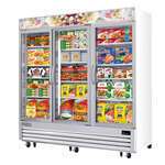 Everest Refrigeration , EMGF69, Freezer, Merchandiser