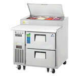 Everest Refrigeration , EPPR1-D2, Refrigerated Counter, Pizza Prep Table