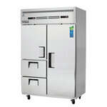 Everest Refrigeration , ESRF2D2, Refrigerator Freezer, Reach-In