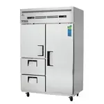 Everest Refrigeration , ESRF2D2, Refrigerator Freezer, Reach-In