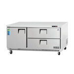 Everest Refrigeration , ETBR3-D2, Refrigerator, Undercounter, Reach-In