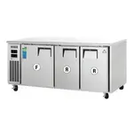 Everest Refrigeration , ETRF3, Refrigerator Freezer, Undercounter, Reach-In