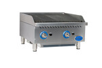 Globe , GCB24G-SR, Charbroiler, Gas, Countertop
