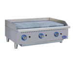 Globe , GCB36G-CR, Charbroiler, Gas, Countertop