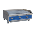 Globe , GCB36G-RK, Charbroiler, Gas, Countertop