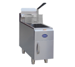 Globe , GF15PG, Fryer, Gas, Countertop, Full Pot