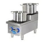 Globe , GHPSU212G, Hotplate, Countertop, Gas
