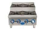 Globe , GHPSU424G, Hotplate, Countertop, Gas