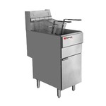 Grindmaster-Cecilware , FMS403LP, Fryer, Gas, Floor Model, Full Pot