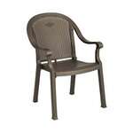 Grosfillex , 99720037, Chair, Armchair, Stacking, Outdoor