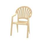 Grosfillex , US092066, Chair, Armchair, Stacking, Outdoor