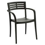 Grosfillex , US336017, Chair, Armchair, Stacking, Outdoor