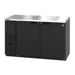 Hoshizaki , BB59, Bar Refrigerator, 2 Swinging Glass Doors
