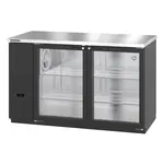Hoshizaki , BB59-G, Bar Refrigerator, 2 Swinging Glass Doors