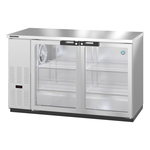 Hoshizaki , BB59-G-S, Bar Refrigerator, 2 Swinging Glass Doors