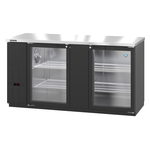 Hoshizaki , BB69-G, Bar Refrigerator, 2 Swinging Solid Doors
