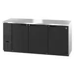Hoshizaki , BB80, Bar Refrigerator, 3 Swinging Solid Doors