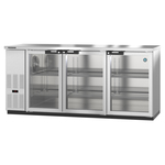 Hoshizaki , BB80-G-S, Bar Refrigerator, 3 Swinging Solid Doors