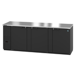 Hoshizaki , BB95, Bar Refrigerator, 3 Swinging Glass Doors