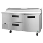 Hoshizaki , PR67A-D2, Refrigerated Counter, Pizza Prep Table