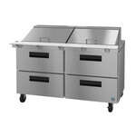 Hoshizaki , SR60B-24MD4, Refrigerated Counter, Mega Top Sandwich / Salad Unit