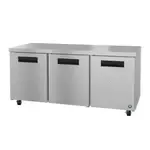Hoshizaki , UR72B, Refrigerator, Undercounter, Reach-In