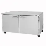 Turbo Air , PUR-60-N, Refrigerator, Undercounter, Reach-In